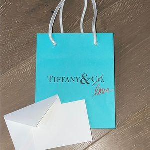 Tiffany & Co. Jewelry Bag with card